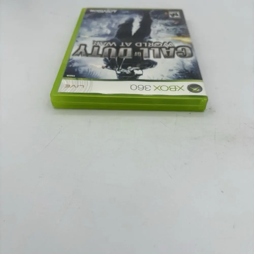 Microsoft Xbox 360 Video Game Call of Duty World at War Live w Manual Activision